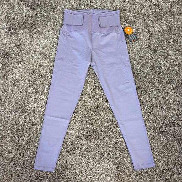 Copper Life By Tommy Copper Adjustable Waist Leggings Back Support Small NEW - Picture 2 of 13